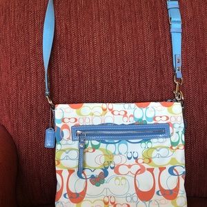 Coach messenger crossbody bag